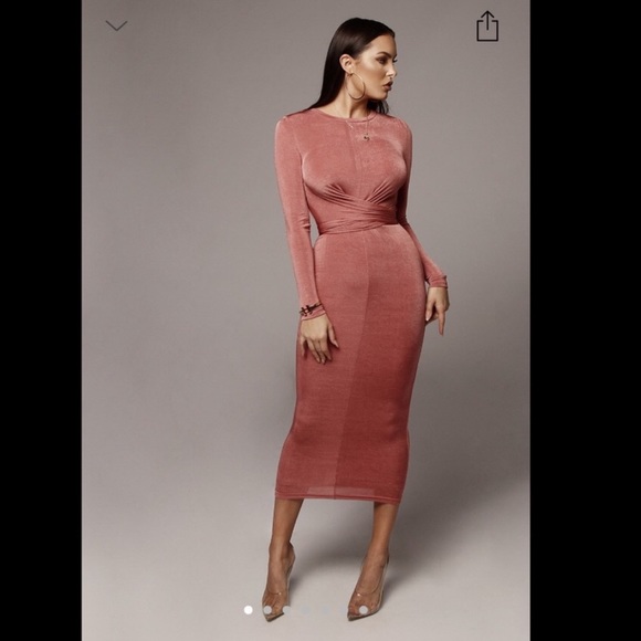 JLUXLABEL Dresses & Skirts - {JLUXLABEL} Vida Front Tie Dress